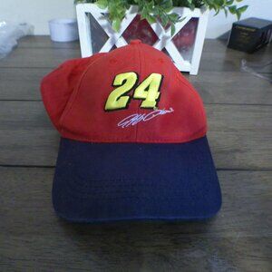 Kellogg’s Racing #24 Terry Labonte Strapback Hat Red Navy Y2K NASCAR #1499